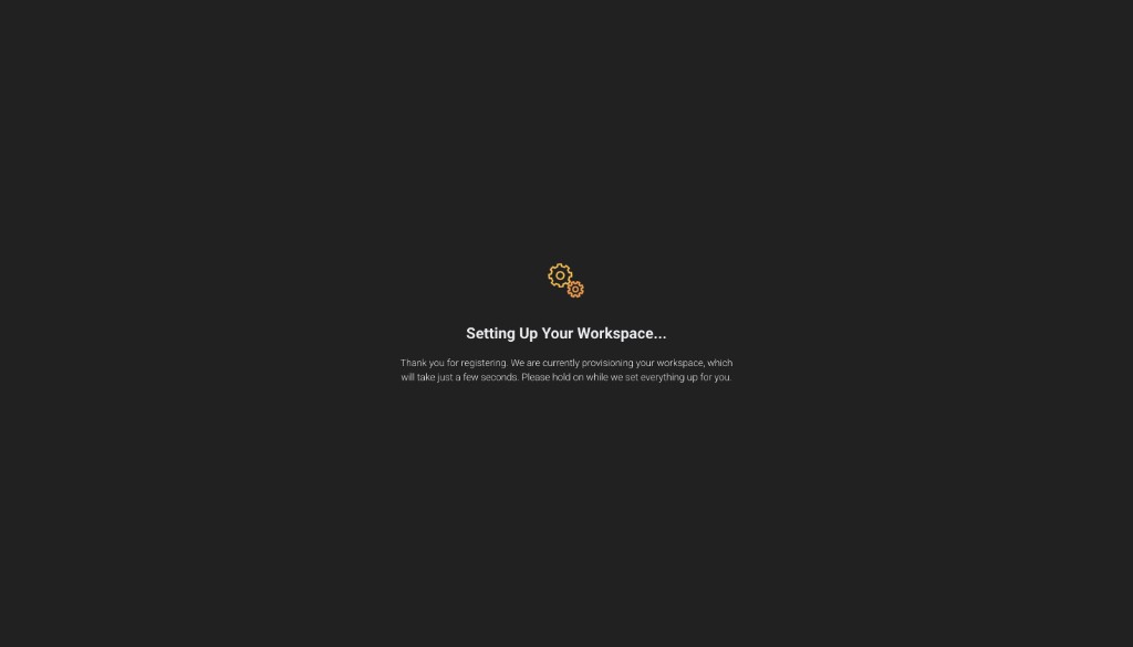 onboarding setup workspace